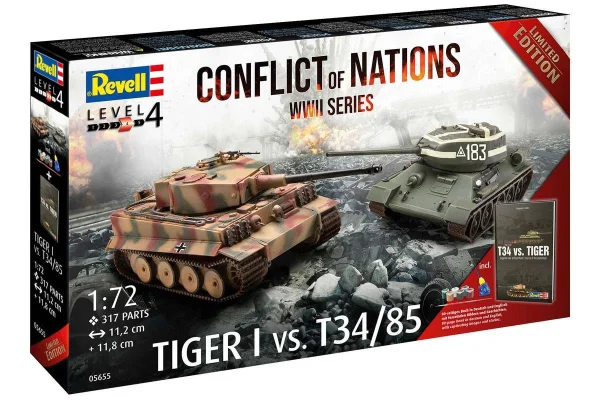 Revell: Conflict of Nations Series: WWII, 1:72 gift set