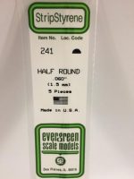 1,5mm Half round 5stk
