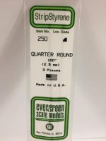 2,5mm Quarter round 3stk