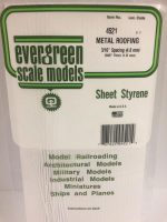4,8mm Spacing: 1,0mm Thick metal roofing