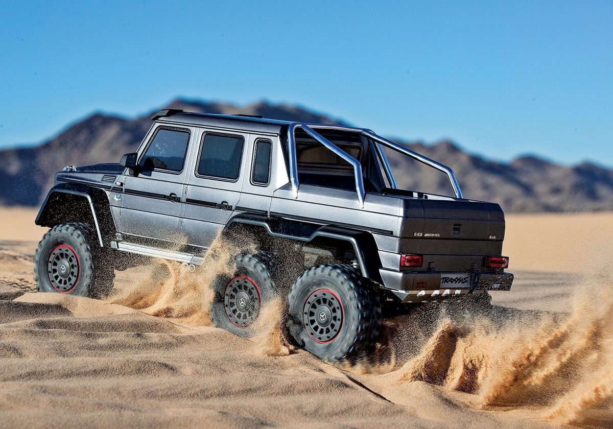 Traxxas: TRX-6 Mercedes-Benz G63 AMG 6X6 TQi 2.4G RTR - Bilde 7