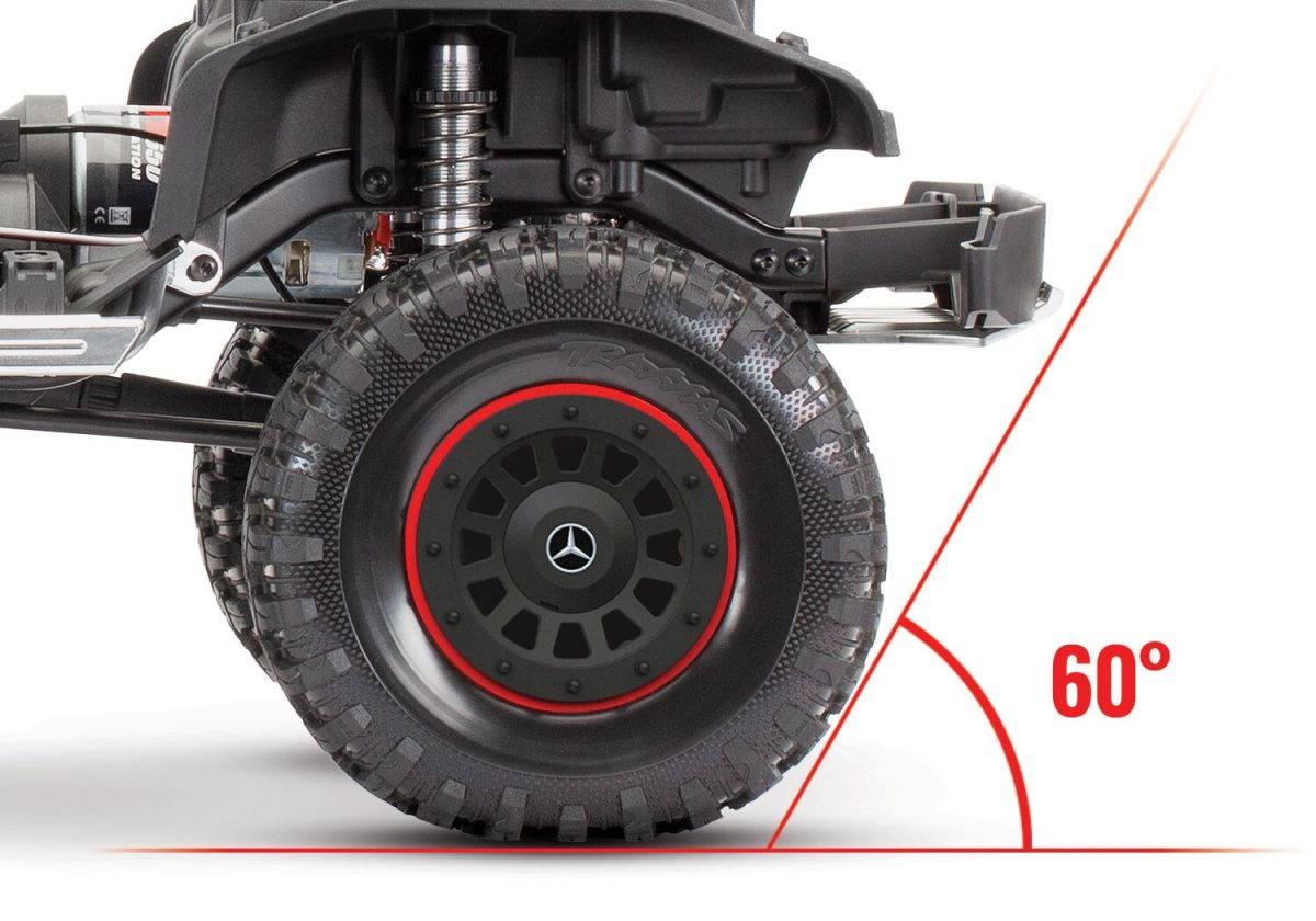 Traxxas: TRX-6 Mercedes-Benz G63 AMG 6X6 TQi 2.4G RTR - Bilde 6
