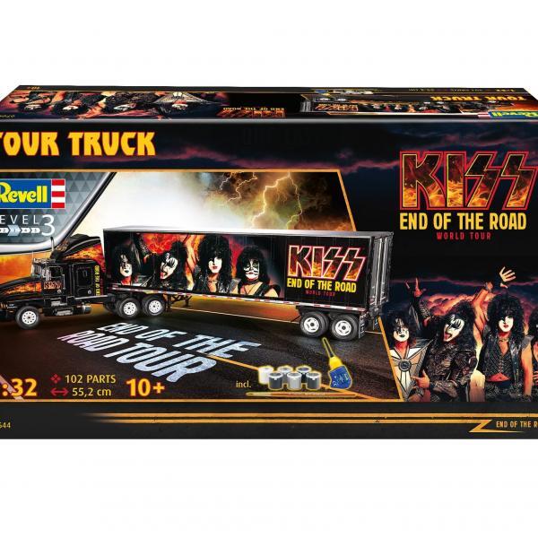 Revell: GIFT SET "KISS" TOUR TRUCK " ROCK 1/32 - Birkemo