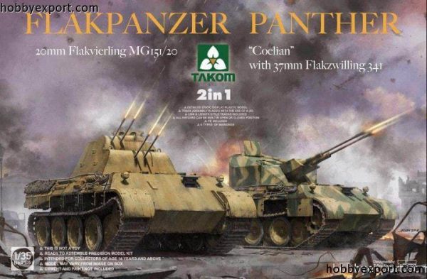 Takom: Flakpanzer Panther 2 in 1