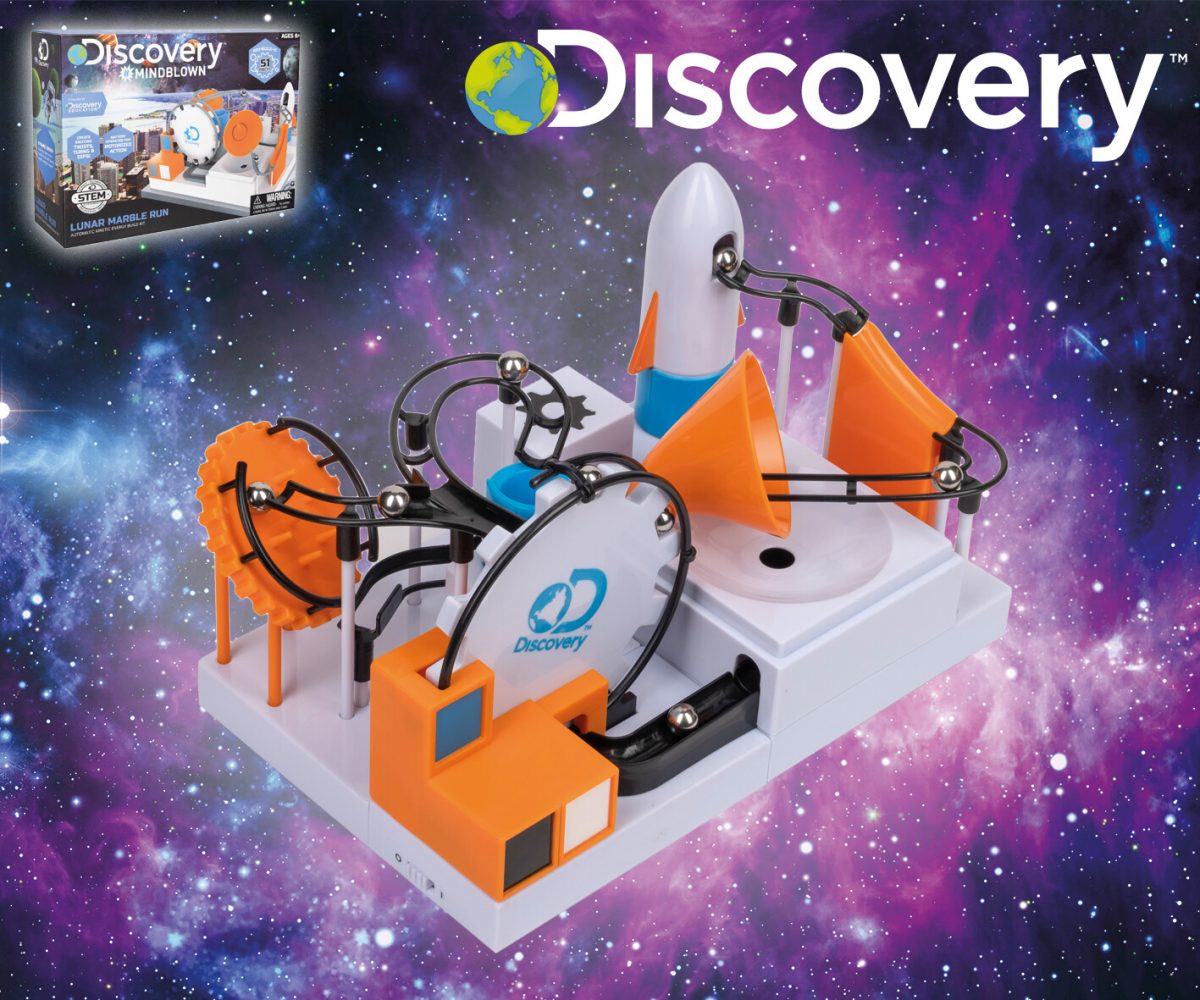 discovery lunar marble run