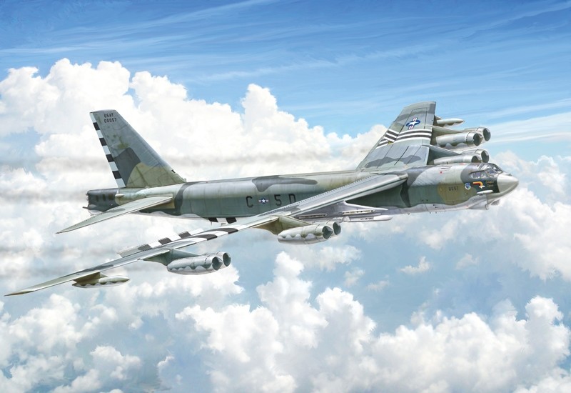 Italeri: 1/72 B-52H Stratofortress - Plastbyggesett Fra Italeri, I ...