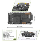 Cobi: 2718 Panzer II AUSF.A - 250 deler - Bilde 2