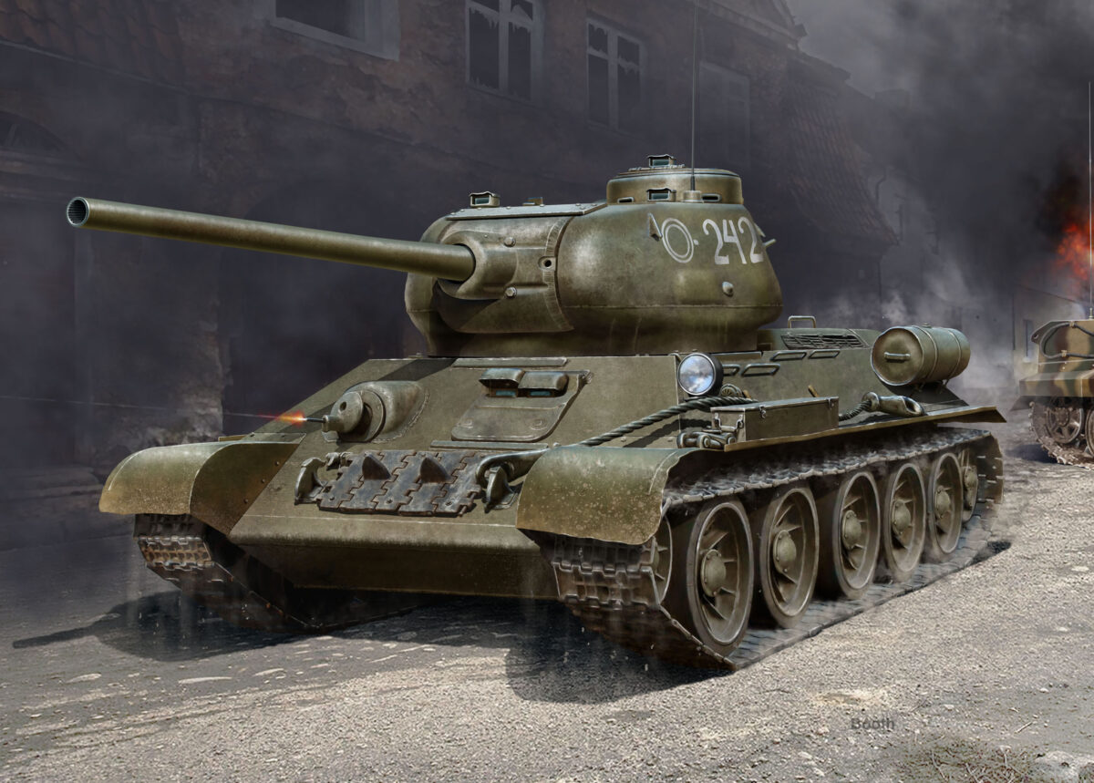 ICM: 1/35 T-34-85, WWII Soviet Medium Tank - Bilde 1