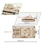 Cobi 2713 Panzer V Panther Ausf G - 308 deler - Bilde 3