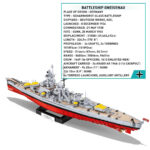 Cobi 4835 Slagskipet Gneisenau - 2417 deler - Bilde 3