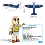 Cobi: 5731 Northrop F4F Wildcat - 375 deler - Bilde 2