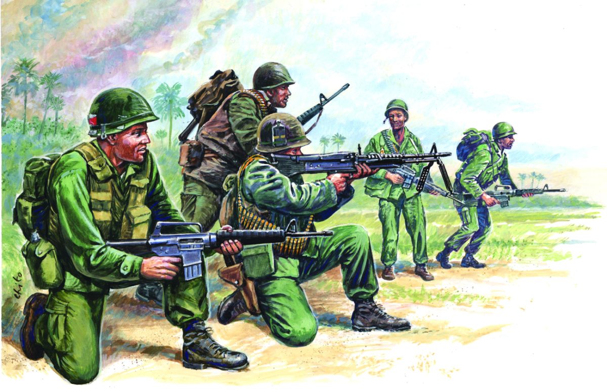 Italeri: Vietnam War - American Special Forces 1/72 - Bilde 1