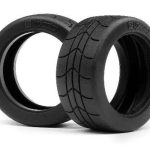 HPI:  Racing Proto Tire (Red/ 1/8 Buggy)