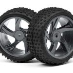 Maverick RC 1/18 BUGGY WHEEL & TYRE ASSEMBLY (ION XB)