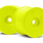 HPI: DISH WHEEL YELLOW (83x56mm/2pcs) SAVAGE / HELLFIRE / 17mm Hex Hub