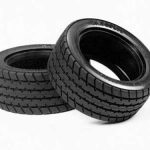 Tamiya:  M-CHASSIS 60D RADIAL TIRES *2