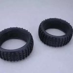 FG:  Modellsport Baja Tyres M Narrow W/Inserts (Pk2)