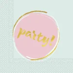 Servietter: Elegant Party