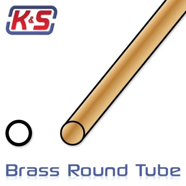 Brass tube 3x300mm (0.45) (4)