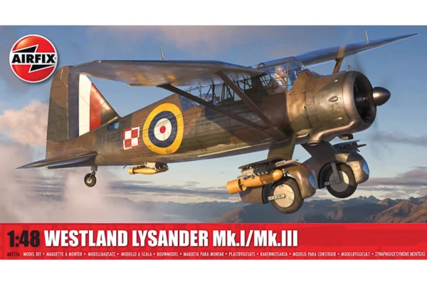 Airfix: Westland Lysander Mk.I/Mk.III 1:48