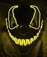 Smilende Led maske, Gul - Bilde 2