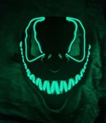 Smilende Led maske, Grønn - Bilde 2