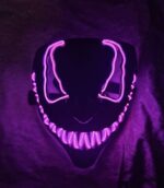 Smilende Led maske, Rosa - Bilde 2