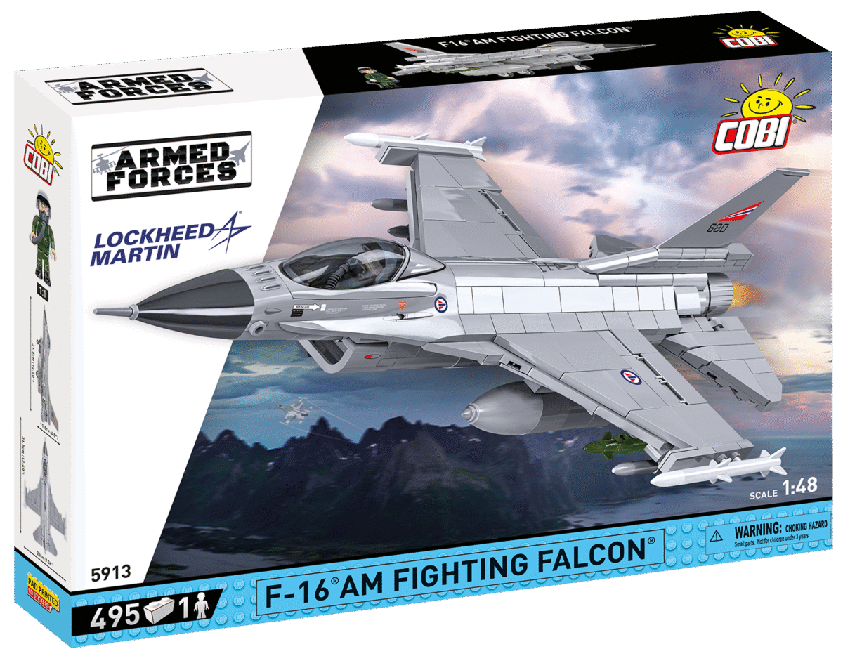 Cobi: Lockheed Martin F-16 Norsk utgave med pilot - Bilde 5