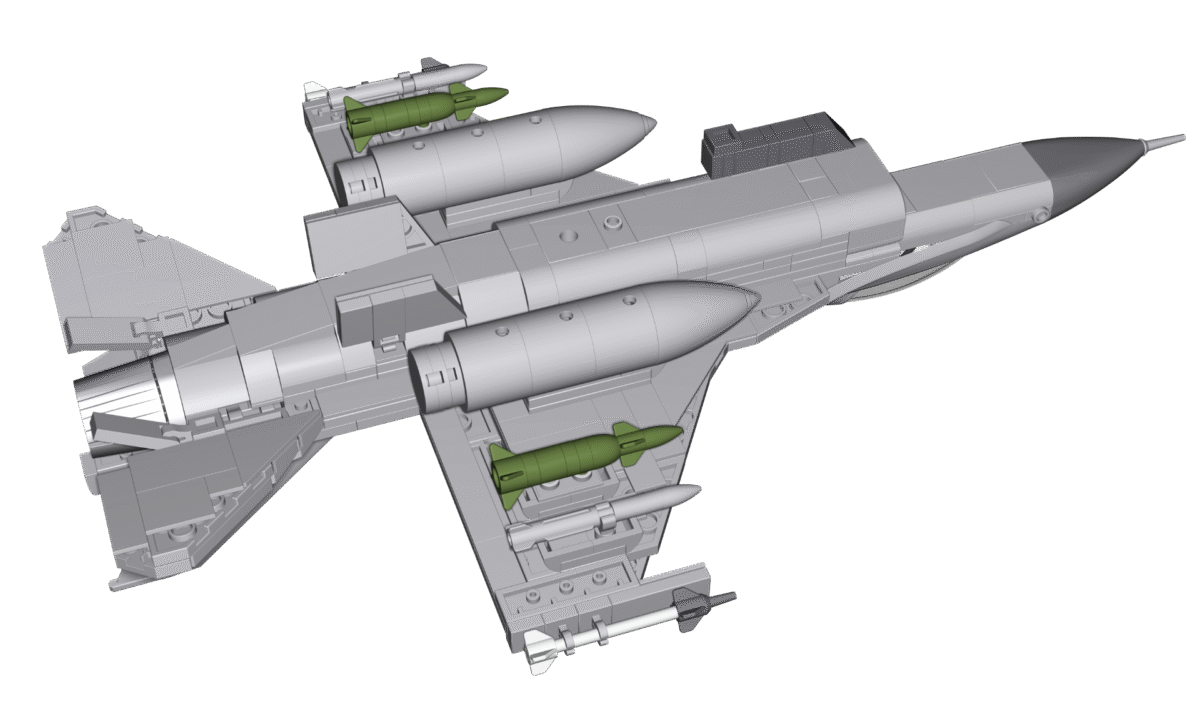 Cobi: Lockheed Martin F-16 Norsk utgave med pilot - Bilde 3
