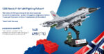 Cobi: Lockheed Martin F-16 Norsk utgave med pilot - Bilde 8