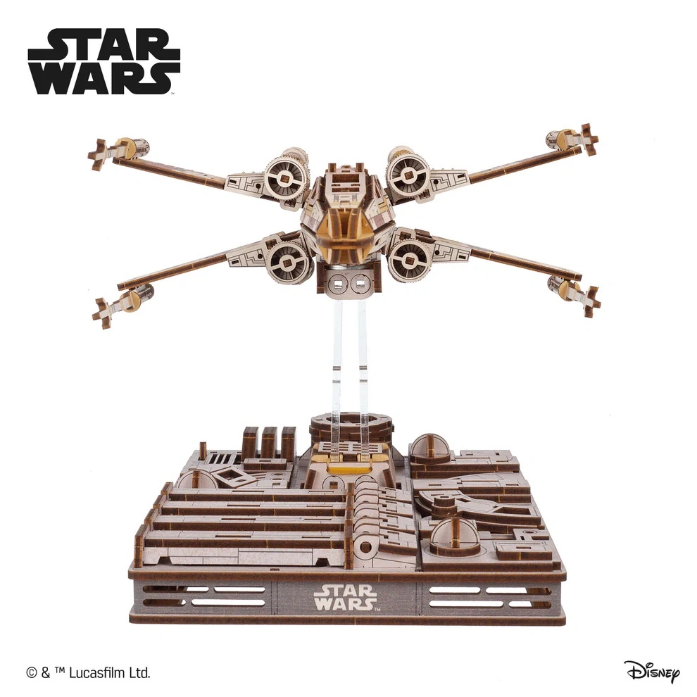 UG70269_2 Ugears: Luke Skywalker´s X-Wing Starfighter Star Wars - Bilde 7