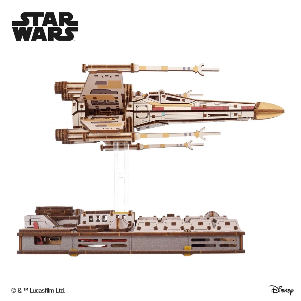 UG70269_3 Ugears: Luke Skywalker´s X-Wing Starfighter Star Wars - Bilde 6