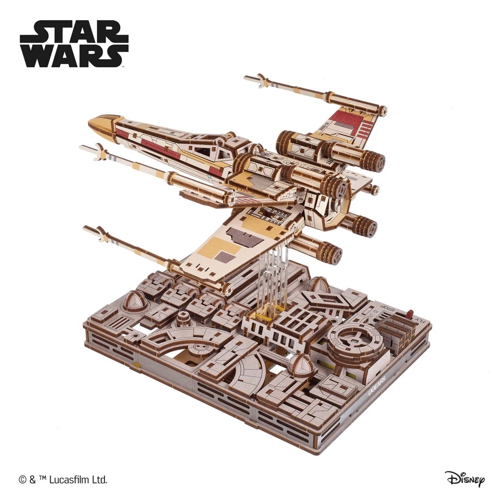 UG70269_4 Ugears: Luke Skywalker´s X-Wing Starfighter Star Wars - Bilde 5