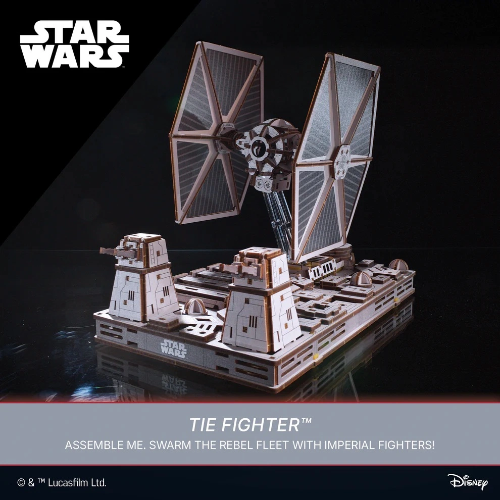 UG70270_8 Ugears: TIE Fighter Star Wars - Bilde 4