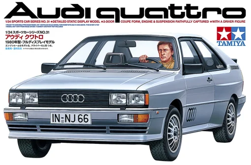 Tamiya: AUDI QUATTRO 1/24
