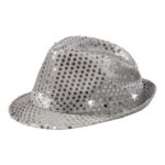 Glitterhatt m/lys